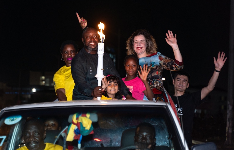 FIDE torch relay, chess